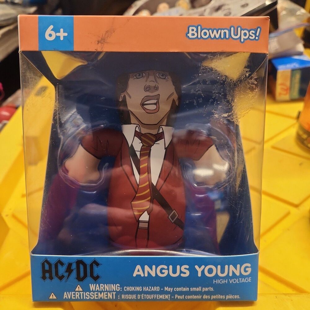 AC/DC Angus Young High Voltage 5.5" Vinyl Figure - Blown Ups! NEW